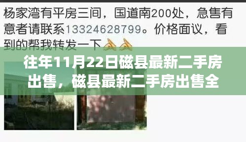磁縣最新二手房購買指南，從入門到成交的詳細步驟與全攻略