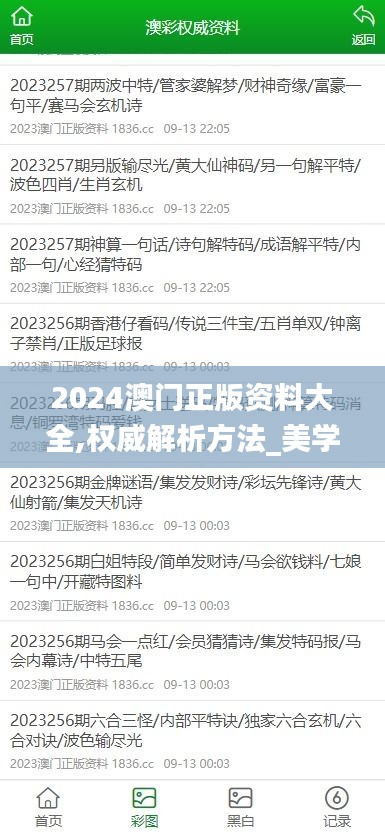 2024澳門正版資料大全,權(quán)威解析方法_美學(xué)版LNW2.76