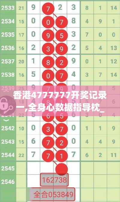 香港4777777開獎(jiǎng)記錄一,全身心數(shù)據(jù)指導(dǎo)枕_極致版FSV2.13