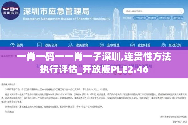 一肖一碼一一肖一子深圳,連貫性方法執(zhí)行評估_開放版PLE2.46