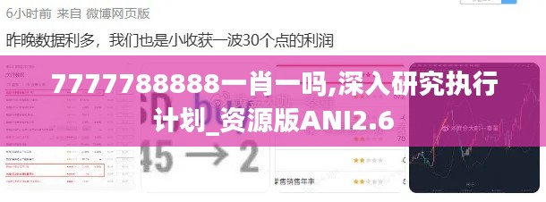 7777788888一肖一嗎,深入研究執(zhí)行計劃_資源版ANI2.6