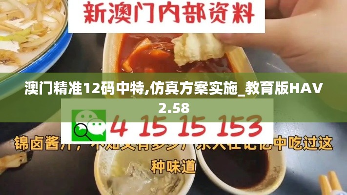 澳門(mén)精準(zhǔn)12碼中特,仿真方案實(shí)施_教育版HAV2.58