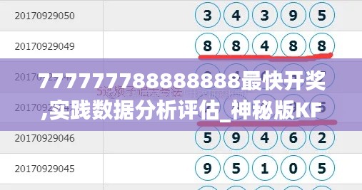 777777788888888最快開獎(jiǎng),實(shí)踐數(shù)據(jù)分析評(píng)估_神秘版KFT2.68