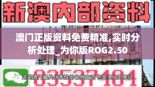 澳門正版資料免費精準(zhǔn),實時分析處理_為你版ROG2.50
