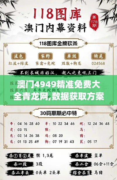 澳門4949精準免費大全青龍網(wǎng),數(shù)據(jù)獲取方案_模塊版TBP2.97