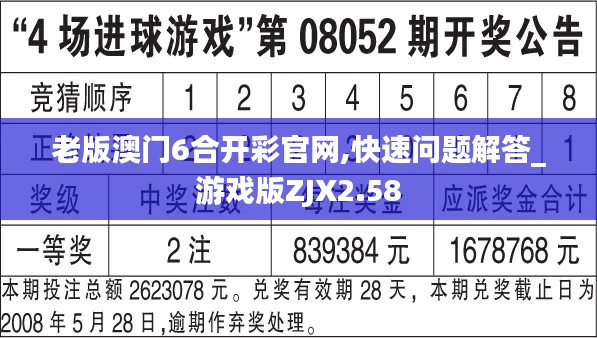 老版澳門6合開彩官網(wǎng),快速問題解答_游戲版ZJX2.58