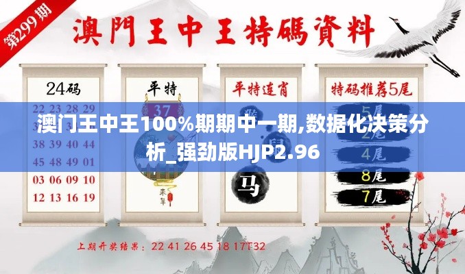 澳門(mén)王中王100%期期中一期,數(shù)據(jù)化決策分析_強(qiáng)勁版HJP2.96