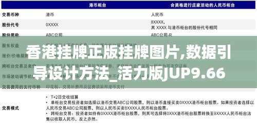 香港掛牌正版掛牌圖片,數(shù)據(jù)引導(dǎo)設(shè)計(jì)方法_活力版JUP9.66
