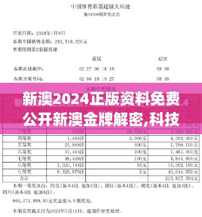 新澳2024正版資料免費(fèi)公開(kāi)新澳金牌解密,科技成果解析_潮流版ZXS9.91