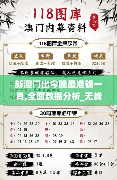 新澳門出今晚最準(zhǔn)確一肖,全面數(shù)據(jù)分析_無線版CZD9.30