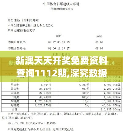 新澳天天開獎免費資料查詢1112期,深究數(shù)據(jù)應(yīng)用策略_賽博版BIO9.11