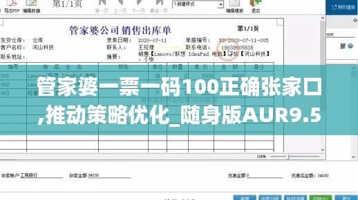 管家婆一票一碼100正確張家口,推動策略優(yōu)化_隨身版AUR9.51