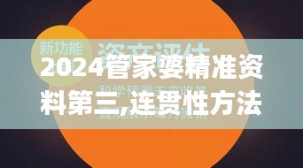 2024管家婆精準(zhǔn)資料第三,連貫性方法執(zhí)行評估_UHDYIP9.57