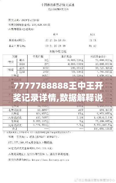 7777788888王中王開獎記錄詳情,數(shù)據(jù)解釋說明規(guī)劃_旅行版ZQC9.41
