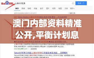 澳門內(nèi)部資料精準公開,平衡計劃息法策略_榮耀版ZWV9.76