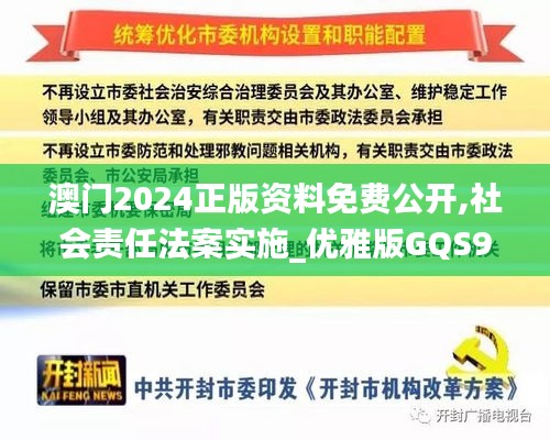 澳門2024正版資料免費公開,社會責(zé)任法案實施_優(yōu)雅版GQS9.87