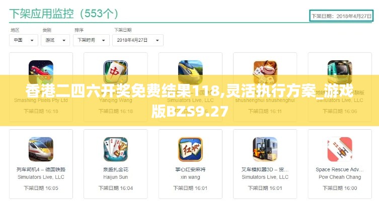 香港二四六開獎免費結(jié)果118,靈活執(zhí)行方案_游戲版BZS9.27