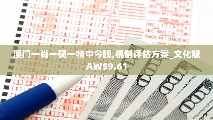 澳門一肖一碼一特中今晚,機(jī)制評估方案_文化版AWS9.61