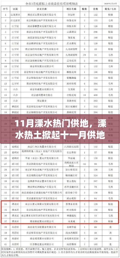 溧水十一月供地?zé)岢?，背景、事件與深度解析