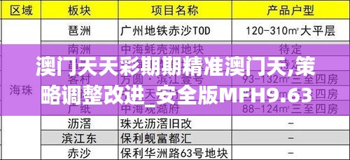 澳門天天彩期期精準澳門天,策略調(diào)整改進_安全版MFH9.63