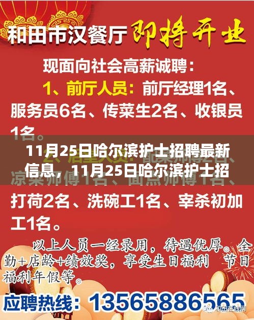 哈爾濱護士招聘最新信息啟幕，變化中的學習，鑄就自信與成就之光之路