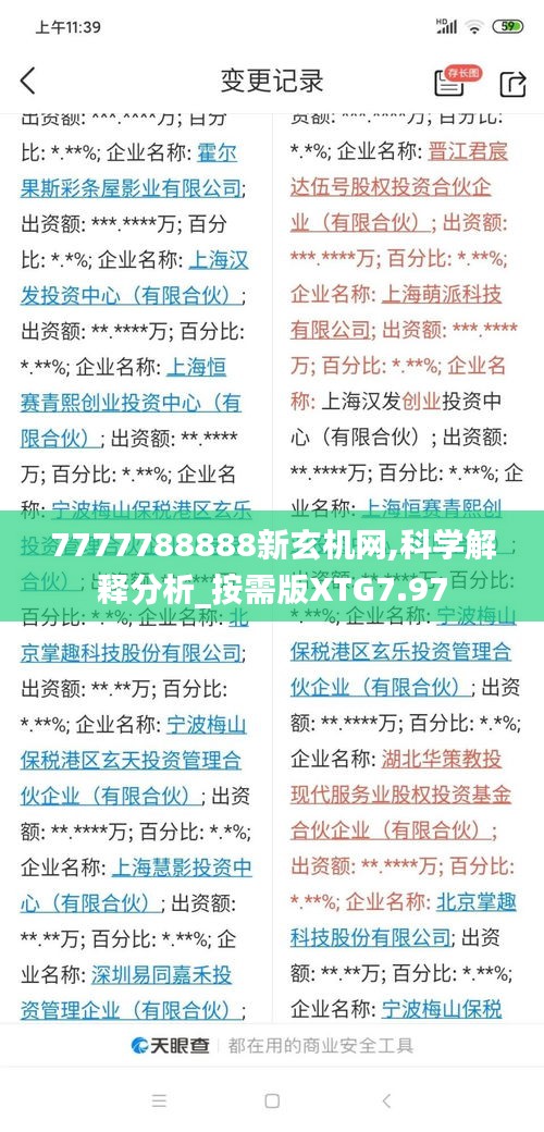 7777788888新玄機(jī)網(wǎng),科學(xué)解釋分析_按需版XTG7.97