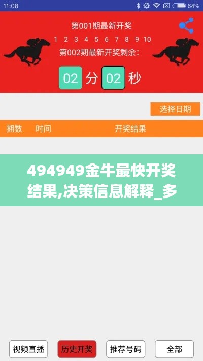494949金牛最快開獎結(jié)果,決策信息解釋_多維版YHE7.65