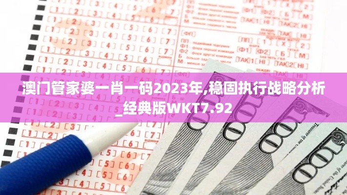 澳門管家婆一肖一碼2023年,穩(wěn)固執(zhí)行戰(zhàn)略分析_經典版WKT7.92