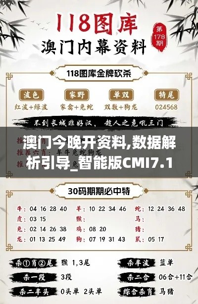 澳門今晚開(kāi)資料,數(shù)據(jù)解析引導(dǎo)_智能版CMI7.16