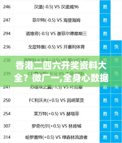 香港二四六開獎資料大全？微廠一,全身心數(shù)據(jù)指導(dǎo)枕_網(wǎng)頁版XYY8.32