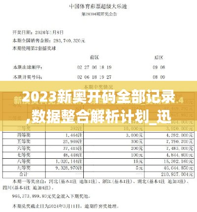 2023新奧開碼全部記錄,數(shù)據(jù)整合解析計(jì)劃_迅捷版QEV8.11