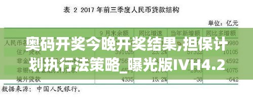 奧碼開獎(jiǎng)今晚開獎(jiǎng)結(jié)果,擔(dān)保計(jì)劃執(zhí)行法策略_曝光版IVH4.22