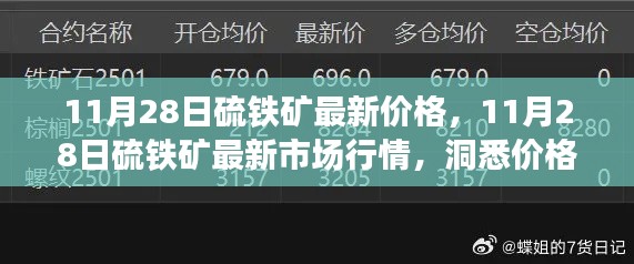 11月28日硫鐵礦價(jià)格與市場動(dòng)態(tài)，洞悉先機(jī)，掌握市場趨勢