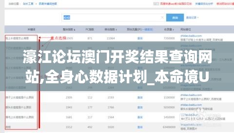 濠江論壇澳門開獎(jiǎng)結(jié)果查詢網(wǎng)站,全身心數(shù)據(jù)計(jì)劃_本命境UCW14.722