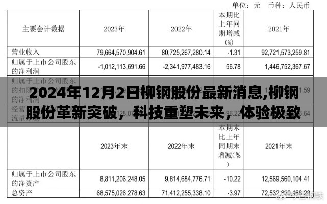 柳鋼股份革新突破，科技重塑未來，體驗極致升級的最新消息（2024年12月2日）