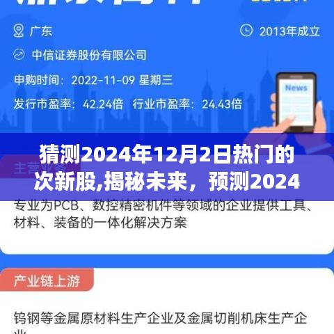 揭秘未來熱門次新股，預(yù)測(cè)2024年12月2日次新股展望