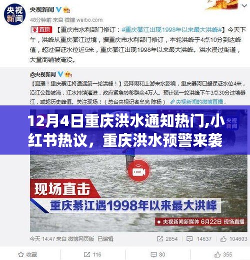 小紅書熱議來(lái)襲，重慶洪水預(yù)警來(lái)襲，你準(zhǔn)備好了嗎？引發(fā)關(guān)注熱議！