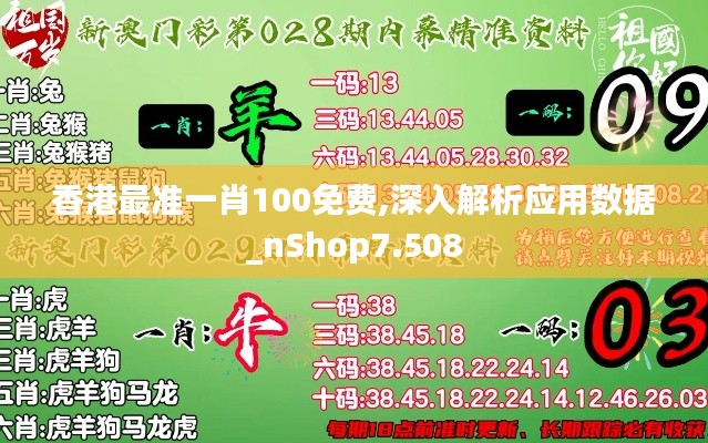 香港最準(zhǔn)一肖100免費(fèi),深入解析應(yīng)用數(shù)據(jù)_nShop7.508