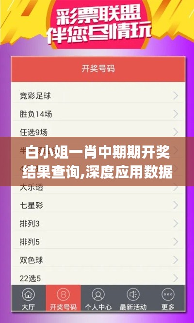 白小姐一肖中期期開(kāi)獎(jiǎng)結(jié)果查詢,深度應(yīng)用數(shù)據(jù)解析_戶外版110.542
