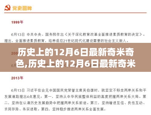 歷史上的12月6日，奇米奇色產(chǎn)品深度評(píng)測(cè)與介紹