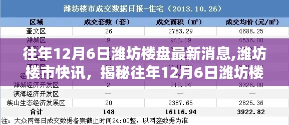 揭秘往年12月6日濰坊樓盤最新動態(tài)，樓市快訊速遞，最新樓盤消息一網(wǎng)打盡
