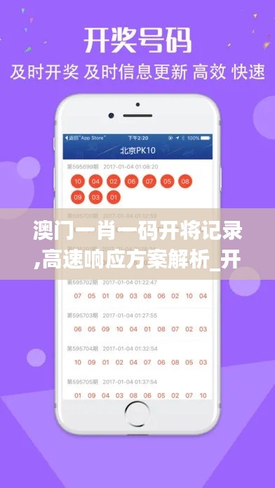 澳門一肖一碼開將記錄,高速響應方案解析_開發(fā)版4.352