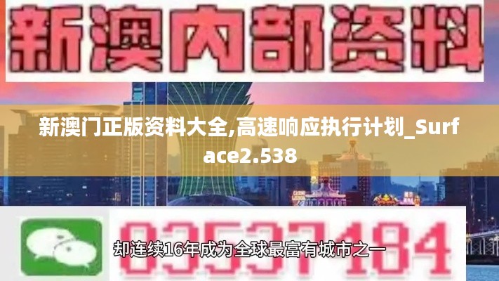 新澳門正版資料大全,高速響應執(zhí)行計劃_Surface2.538