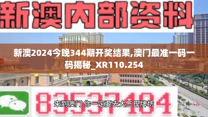 新澳2024今晚344期開獎結(jié)果,澳門最準一碼一碼揭秘_XR110.254