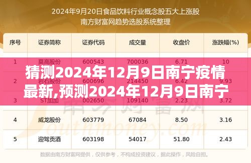 2024年12月9日南寧疫情預測與態(tài)勢分析，未來走向及應對策略