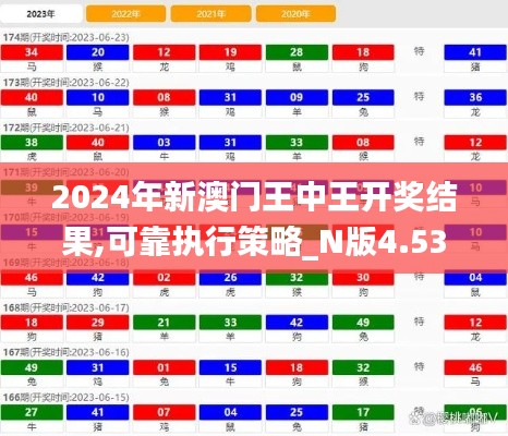 2024年新澳門王中王開獎(jiǎng)結(jié)果,可靠執(zhí)行策略_N版4.534