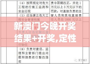 新澳門今晚開獎結(jié)果+開獎,定性分析解釋定義_V29.880