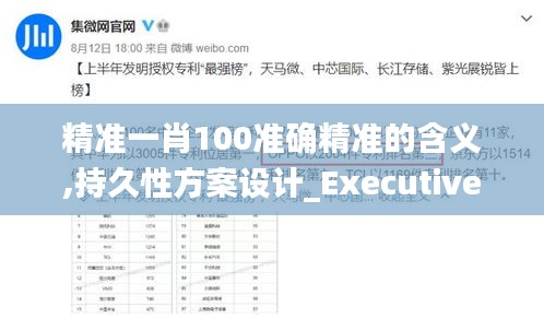 精準(zhǔn)一肖100準(zhǔn)確精準(zhǔn)的含義,持久性方案設(shè)計(jì)_Executive14.534