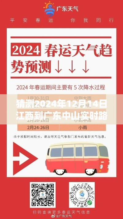2024年12月14日江西至廣東中山實時路況展望，冬日迷霧中的時空之旅