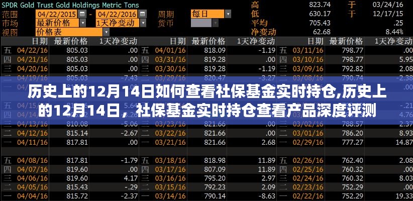 社保基金實(shí)時(shí)持倉深度解析，歷史上的12月14日與產(chǎn)品評測揭秘